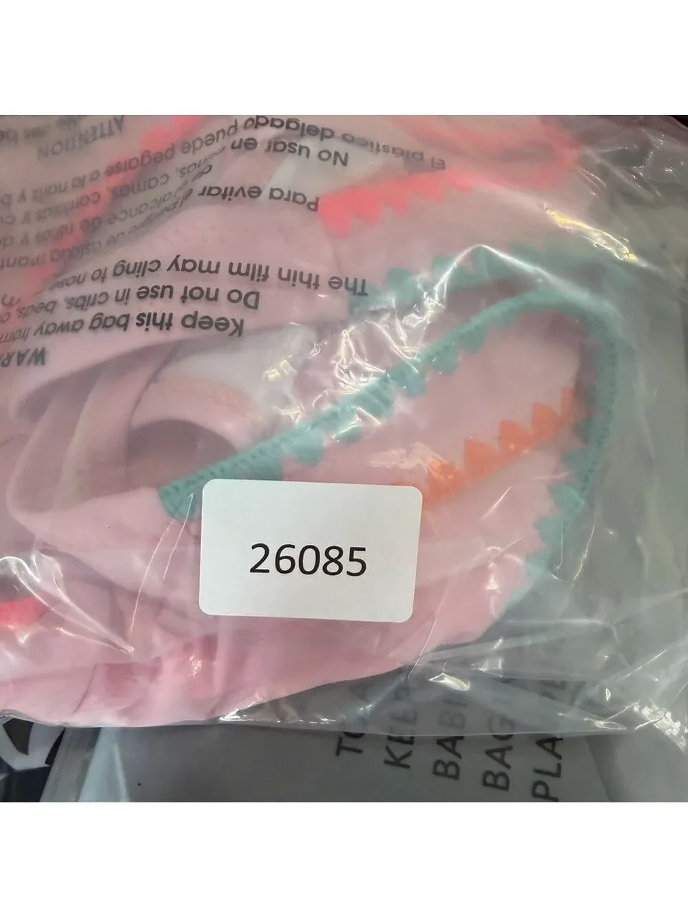 NEW Youth Pink 2 Piece Bikini Swimsuit Size 14 Youth #26085